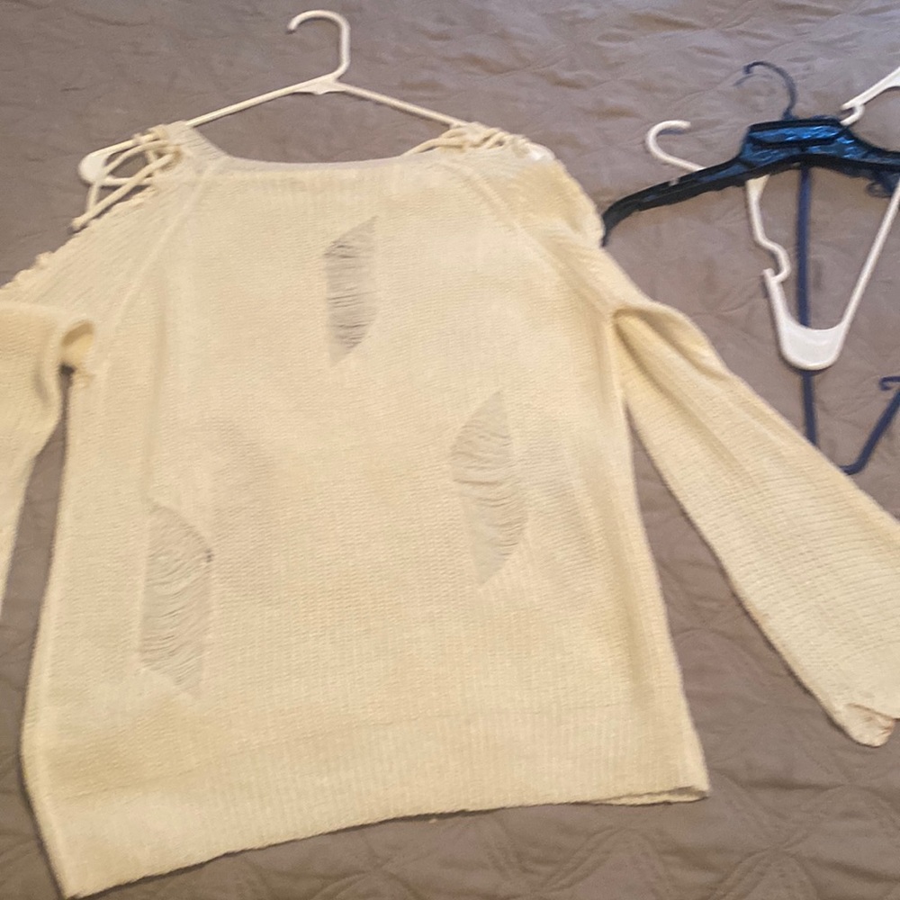 Tan sweater